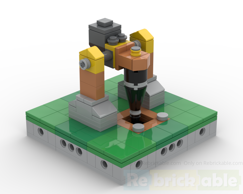 Lego Clash of Clans Modular Dark Elixir Drill