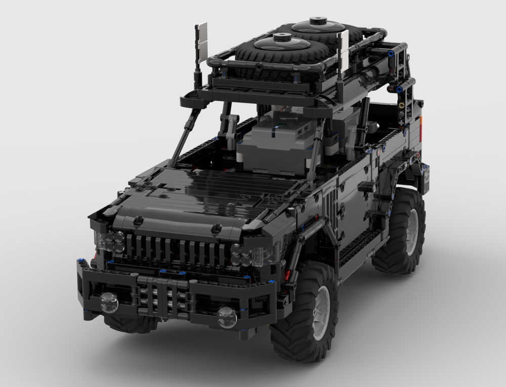 Lego Toyota Land Cruiser 90 3door Offroad version