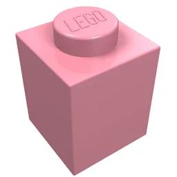 Brick 1 x 1 / Pink