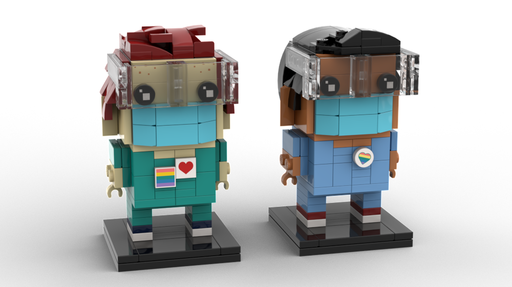 Lego ICU Doctor & Nurse