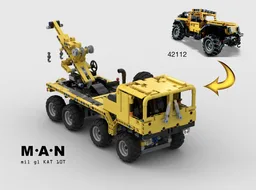 MAN mil gl KAT 10T 42122 C-Model/Mod (2x Jeep required)