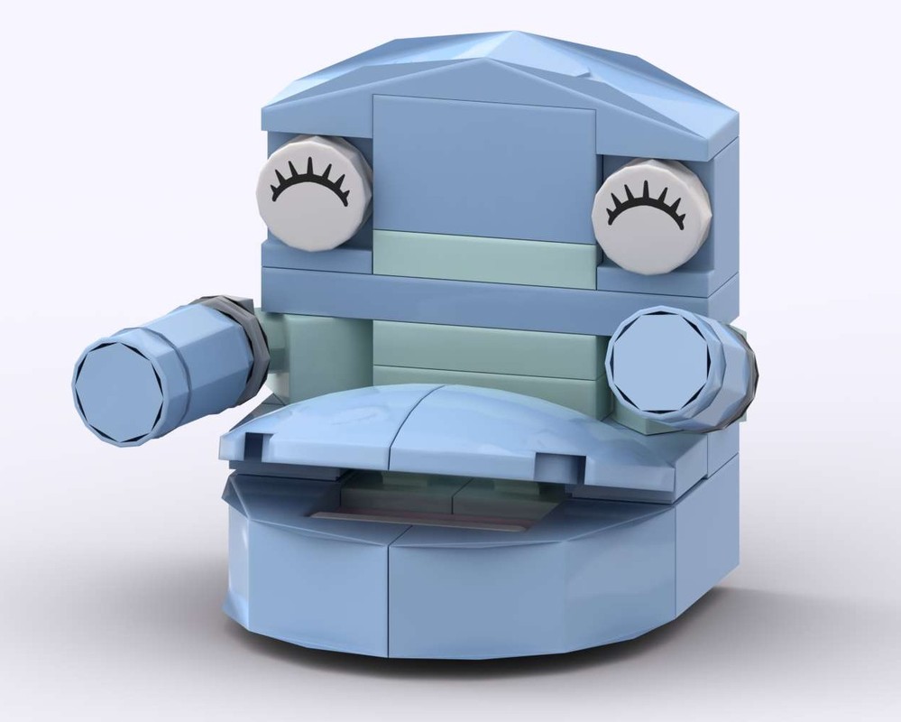 Lego Chairry - Pee Wee's Playhouse - Minifig Scale