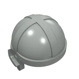 Hat / Helmet, Aviator Cap / Light Gray