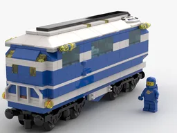 Classic Space Train - Mobile Laboratory