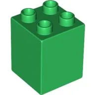 Duplo Brick 2 x 2 x 2 / Green