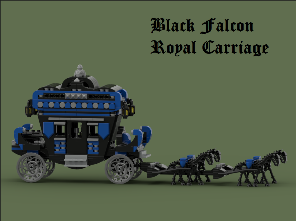 Lego Black Falcon Royal Carriage