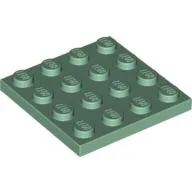 Plate 4 x 4 / Sand Green