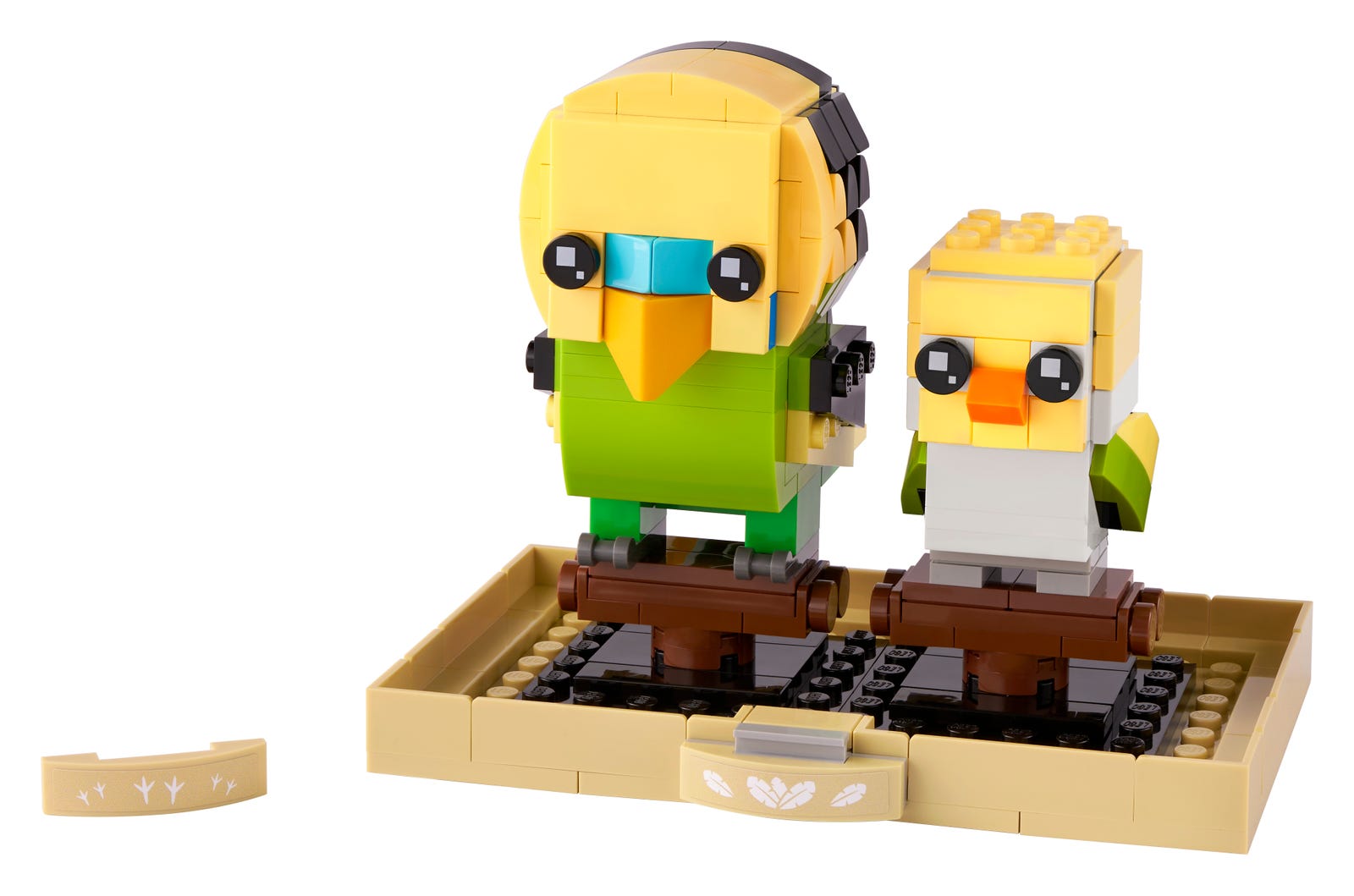 Lego Budgie and Chick