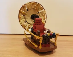 The Time Machine with 9V motor or winding motor
