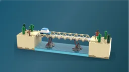 Poly Bridge - Modular Poly Bridge System