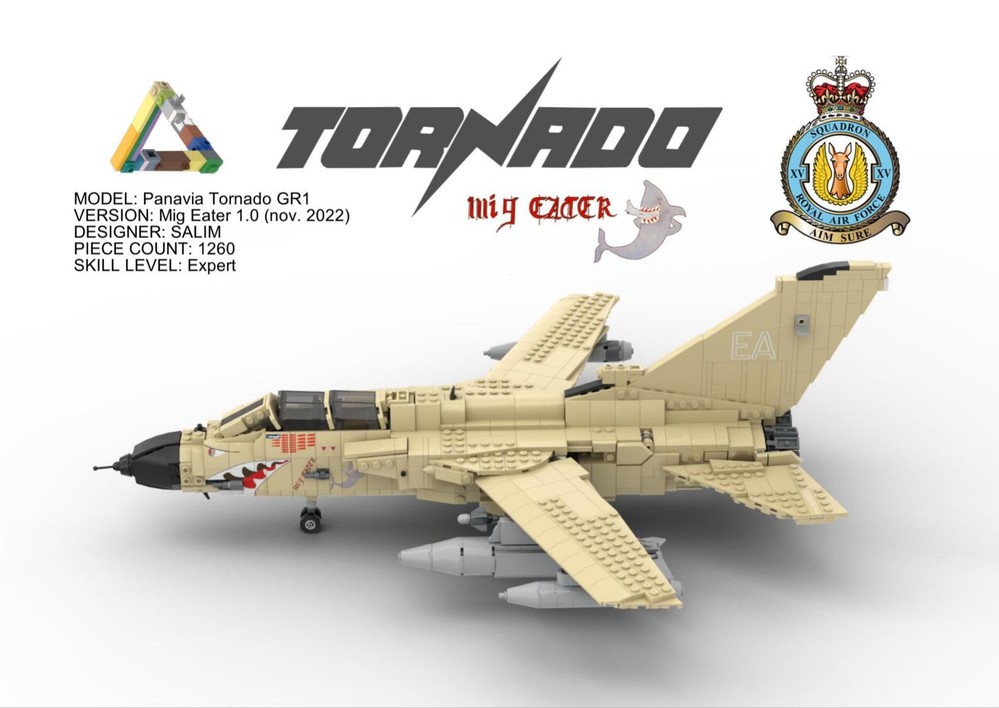 Lego Panavia Tornado GR1