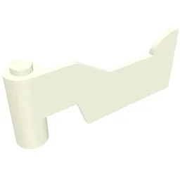 Fabuland, Door 1 x 6 x 2 Left / White