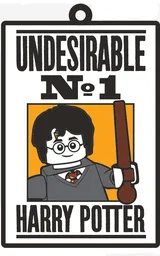 Wanted Harry Potter Magnet