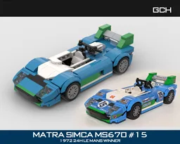Matra Simca MS670 #15 1972 Le Mans Winner