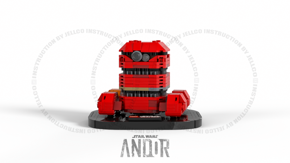 Lego Micro Size B2EMO Droid Simple Stand Version