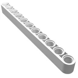 Technic Beam 1 x 11 Thick / White