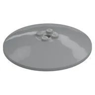 Dish 8 x 8 Inverted [Radar], Solid Studs, Squared Anti-stud Underside / Light Bluish Gray