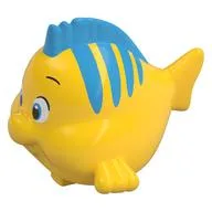 Duplo Animal Fish with Large Eyes and Stripes on Top Print (Flounder / Fabius) / Yellow