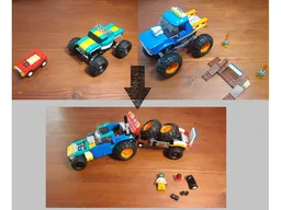 Hot rod with trailer