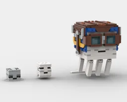 Happy Ghast, Ghastling, and Dried Ghast