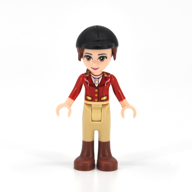 Lego Olivia - Red Jacket, Tan Trousers