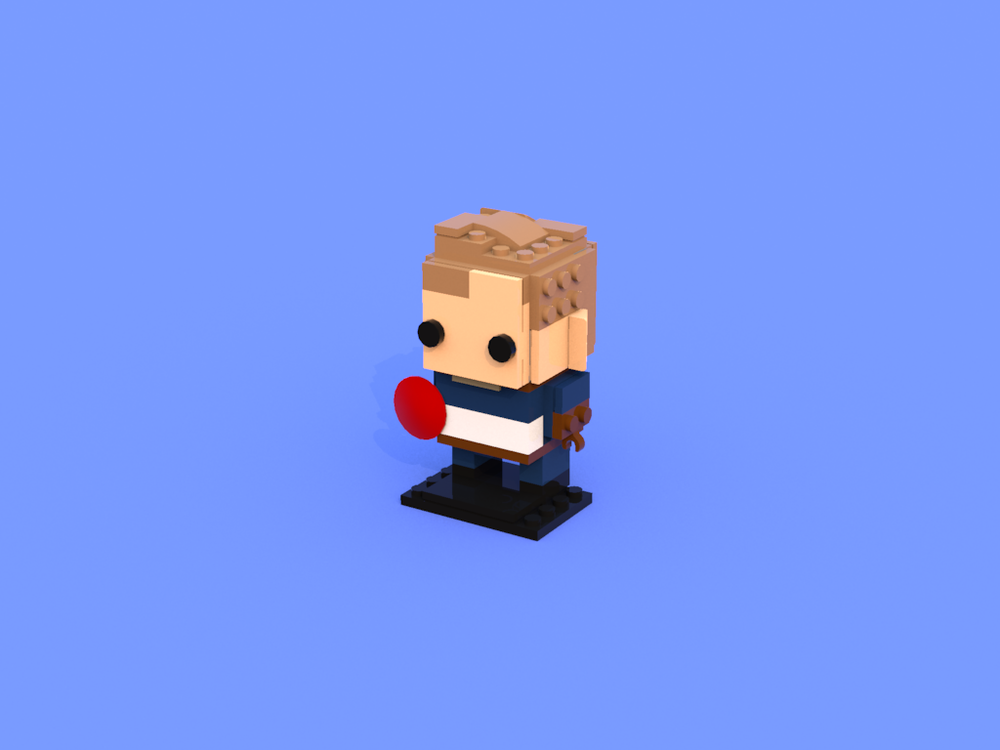 Lego Steve Rogers Brickheadz MOC