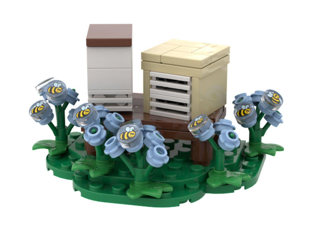 Lego Bee garden