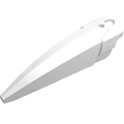 Large Figure Limb Cover / Claw / Spike Large with Axle / White