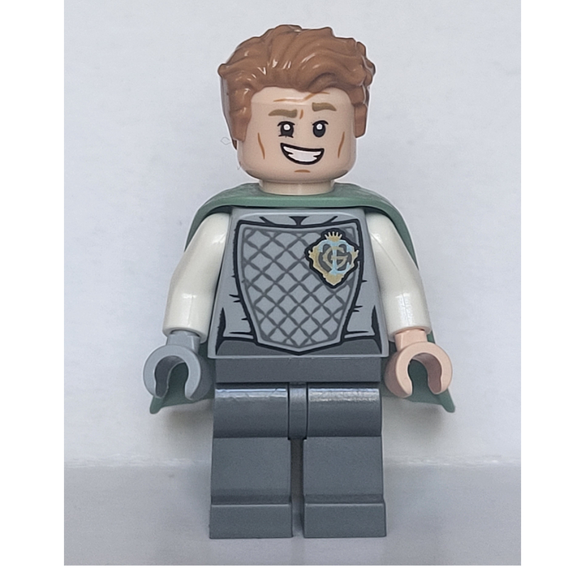 Lego Gilderoy Lockhart, Light Bluish Gray Duelling Suit