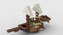 Childhood Pirate ship