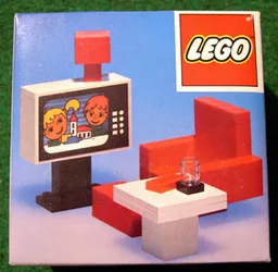 Colour T.V. and Chair