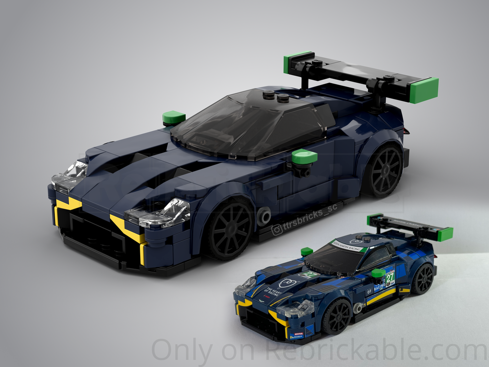 Lego Aston Martin Vantage GT3 (IMSA Heart of Racing Team #27)