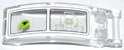 Windscreen 6 x 2 x 2 with Bar Handle with Target Head-Up Display (HUD) and Squashed Fly Pattern (Sticker) - Set 70707