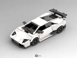 Lamborghini Murcielago SV 8stud wide - White