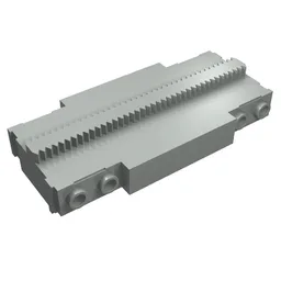 Vehicle Track, Monorail Straight Short / Light Gray