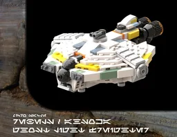 The Ghost (from Rebels / Ahsoka) - Micro Scale