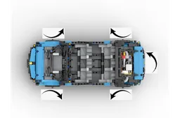 Test Track Sim Car
