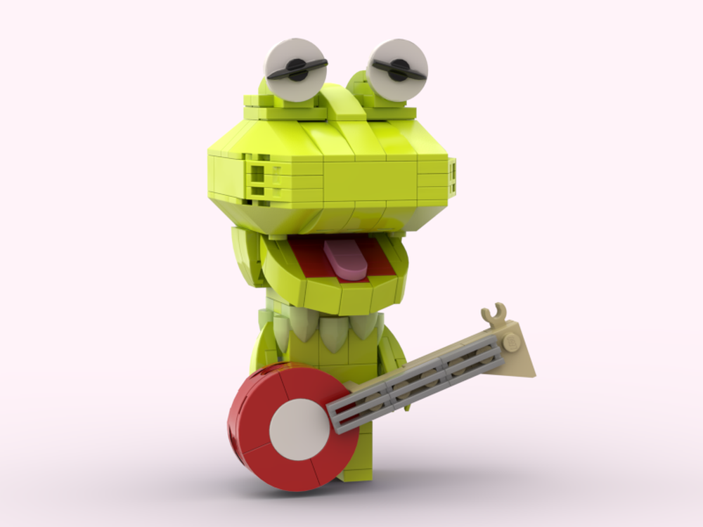 Lego Kermit the Frog - Sesame Street