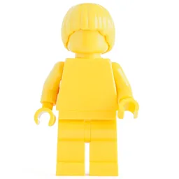 Monochrome Yellow with Hair