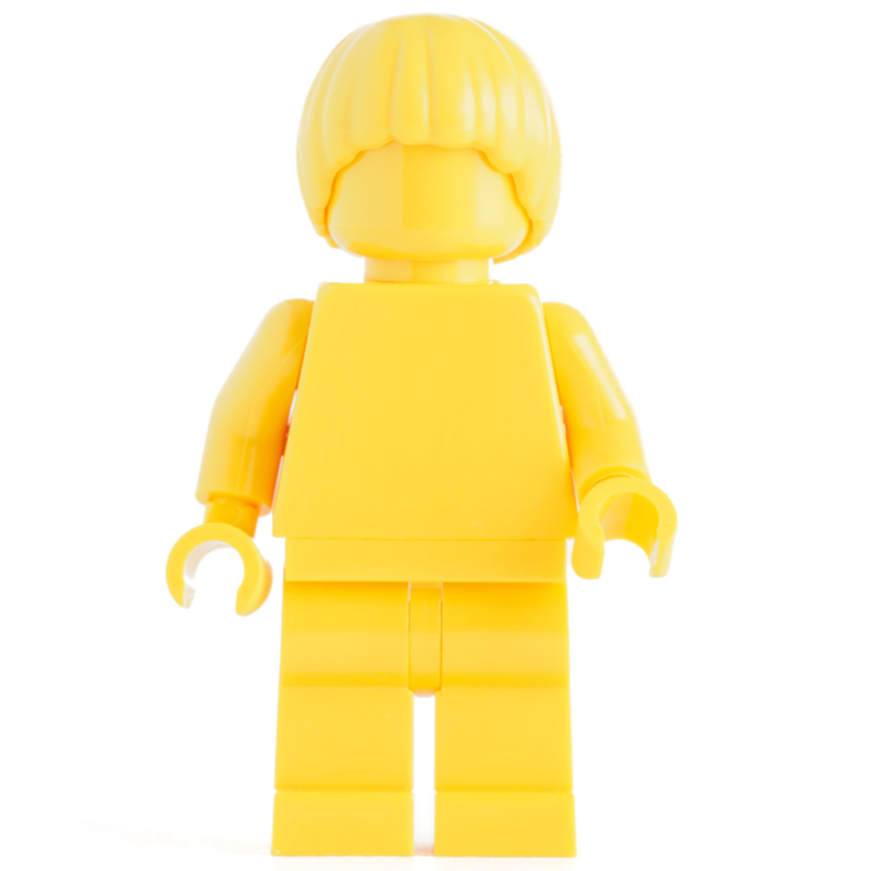 Lego Monochrome Yellow with Hair