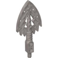 Lego Large Figure Weapon Staff, Rahkshi Staff of Rage (Kuhrahk) / Pearl Light Gray