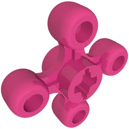 Technic Knob Wheel / Dark Pink