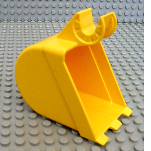Lego Duplo Toolo Digger Bucket with 3 teeth / Yellow