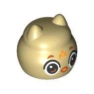 Ball with Ears with Owl Face Print