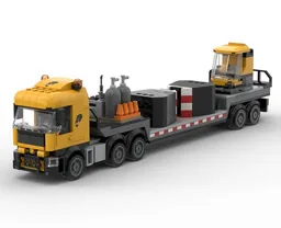 Mobile Crane Support Lorry