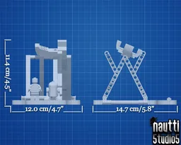 Eta-2 / Delta-7 Light Interceptor Display Stand