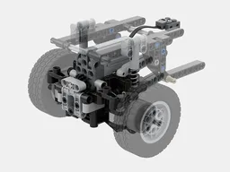 11-Stud Motorized Front Axle (Onboard PFS Servo)