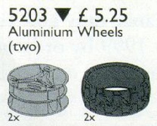 Lego Silver Wheels