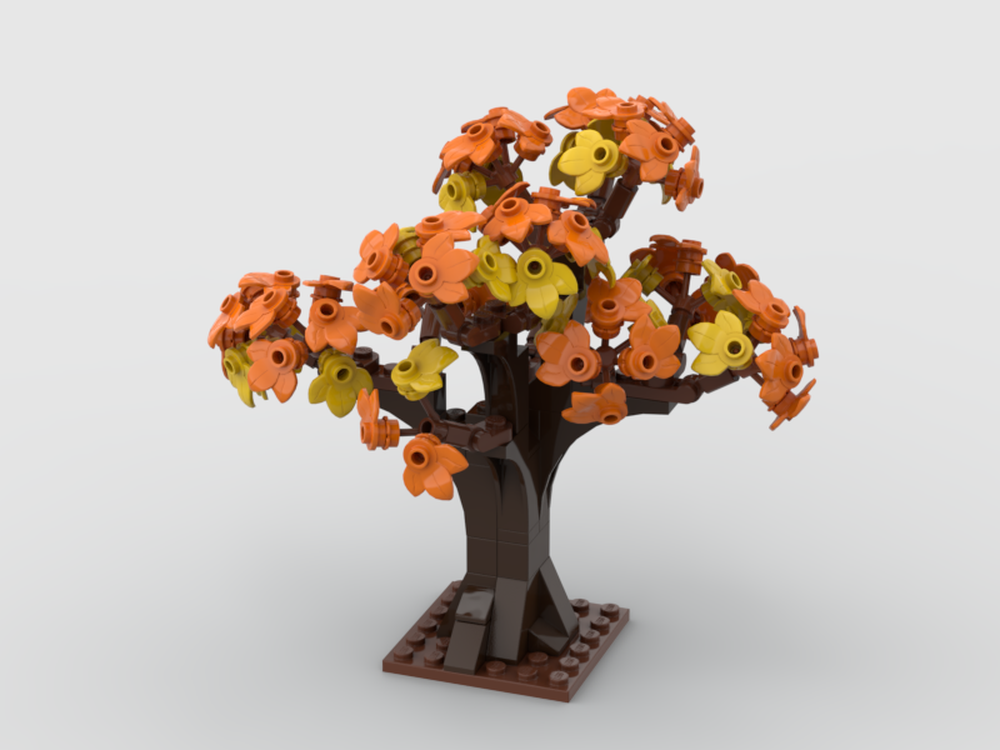 Lego Autumn Tree