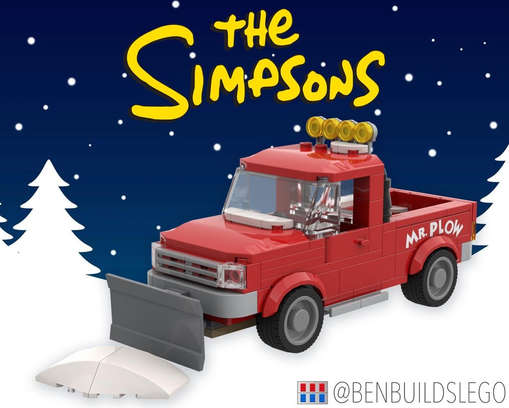 Lego Mr. Plow Snowplow